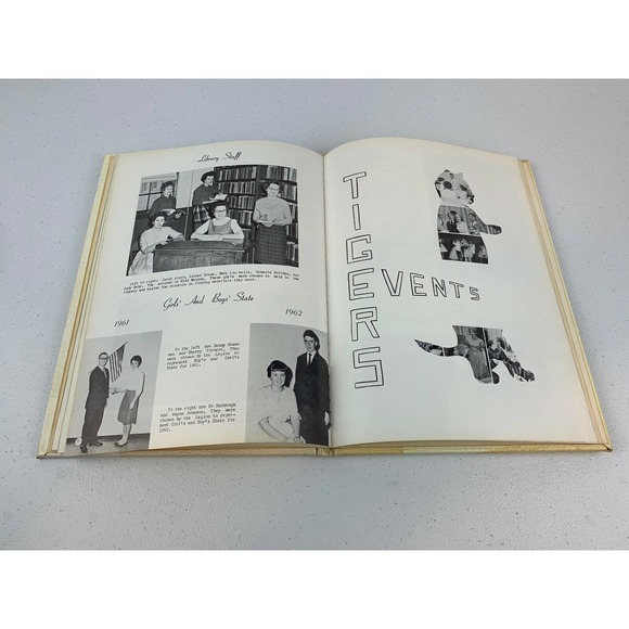 Tiger Tracks 1962 Yearbook Harrisburg South Dakota READ - Picture 9 of 10